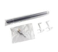 Lápiz capacitivo y soporte para tragaluz de 38.1 cm de plástico y metal, ideal para navegar por menús o tocar rápida y precisamente, diseñado para un uso duradero con adecuado (negro)