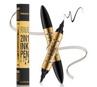 Lapiz Cejas Microblading 2 en 1, Lapiz de Cejas Impermeable con Punta, Consigue Efecto 3D Natural, Delineador Líquido, Profesional Eyebrow Pencil