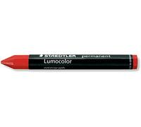 Lápiz cera Staedtler Lumocolor Omnigraph rojo (12 unidades)