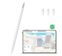 Lápiz compatible con Apple iPad Findmy 2018-2025, lápiz de carga rápida, sensibilidad de inclinación perfecta de píxeles, lápiz capacitivo para iPad 11/10/9/8/7/6ª generación, Pro 12.9/11/13 pulgadas