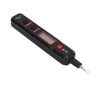 Lápiz comprobador de tensión, lápiz de prueba eléctrica CA 12-300 V con LED rojo y verde y alerta sonora, sensibilidad ajustable para la detección de puntos de interrupción en