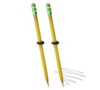 Lápiz con madre - 2 unidades portátil de ayuda para enfocar | Bolígrafos silenciosos para girar y escribir - para estudiantes, niños, adolescentes, adultos, escuela, aula, biblioteca, oficina, ayuda