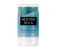 Lápiz con purpurina para el cabello y el cuerpo, pintura facial con lentejuelas, resistente al agua y de larga duración, adecuado para cara/cuerpo/cabello/ojos/labios