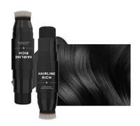 Lápiz corrector de raíz para el cabello, relleno gris | Color de pelo sin esfuerzo, lápiz de cobertura lisa para mujeres, profesionales y diariamente en casa o en el salón