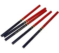 Lápiz de carpintero rojo y azul Color Image Express Twin Points Lápiz de doble color Hb lápices Marcador Base de madera 5 piezas Atractivo y moderno