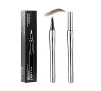 Lápiz de cejas - 1 lápiz de cejas resistente al agua | Efecto | Raya natural | Punta de doble punta para una definición y un maquillaje duradero y resistente a las manchas