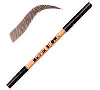 Lápiz de Cejas 3 en 1 - marrón rico y negro marrón