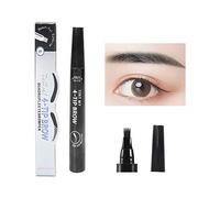 Lápiz de Cejas 3D Microblading Impermeables con Micro Tenedor, Tridimensional Natural Rubio - 2 Piezas