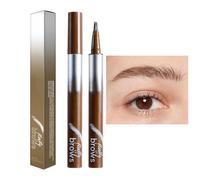 Lápiz de cejas duradero, lápiz de cejas para mujeres, lápiz de cejas duradero, lápiz de cejas líquido resistente al agua | Lápiz de cejas líquido, resistente a las manchas, ojos naturales