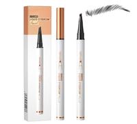 Lápiz de cejas estereoscópico 3D de cuatro puntas, lápiz para delinear cejas de forma natural. Resistente al agua, de larga duración y a prueba de manchas para un maquillaje natural y sofisticado.