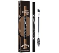 Lápiz De Cejas - Impermeable De Larga Duración Y Secado Rápido | Punta de Pluma Líquida con Múltiples Horquillas | para la Rutina Diaria Matutina de, Apariencia, Belleza, Cuidado Personal y Confianza