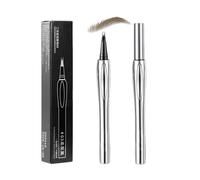 Lápiz De Cejas: Lápiz De Cejas Antimanchas Con Punta Bifurcada, Lápiz Para Esculpir Cejas De Larga Duración Para Una Forma Precisa, Lápiz De Relleno De Cejas Profesional Para Un Acabado Limpio