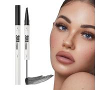 Lápiz de cejas, lápiz de cejas de punta fina con pincel integrado, herramienta de relleno de cejas resistente a la abrasión, juego de maquillaje para salón de belleza en casa
