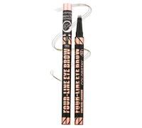 Lápiz de cejas, lápiz de cejas líquido portátil, 4 consejos de cosméticos largos y duraderos, gafas de maquillaje a prueba de manchas de 1 ml, relleno de cejas de microbladings para hombre, mujeres, m