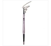 Lápiz De Cejas Liner de ceja Rotación de doble cabezal giratorio ultra fino 3D lápiz portátil impermeable impermeable long-duradera ceja pluma cosméticos coreanos Lápiz Delineador De Cejas(Dark Brown)