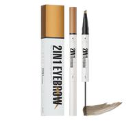 Lápiz De Cejas Líquido, Lápiz De Cejas Líquido Multipunta Con Aplicador De Precisión Y Pincel, Herramienta De Relleno De Cejas Resistente A La Abrasión Juego De Maquillaje Para El Hogar Salón