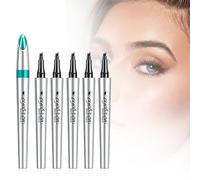 Lápiz De Cejas Mágico, Lápiz De Cejas Microblading Impermeable 3D, Lápiz De Contorno, Lápiz De Cejas Preciso De 4 Puntas, Lápiz De Cejas De Trazo Fino Natural (B-5 Color)