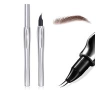 Lápiz de Cejas Mágico Lápiz Microblading Impermeable 3D Lapiz de Cejas con 2 Finas Puntas Microfork Lapiz Natural de Larga Duración Crea un Cabello Como Las Ceja