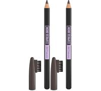 Lápiz de Cejas Maybelline Express Brow 06-black brown (4,3 g) (Paquete de 2)