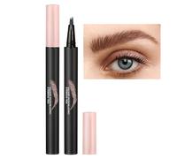 Lápiz de cejas pincel de precisión resistente al agua para contorno | Lápiz de cejas líquido para maquillaje para mujer, niña, madre, citas, desplazamientos, escenario, viajes, fotografía, fiesta