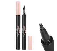 Lápiz de cejas - Pincel de precisión resistente al agua para contorno - Lápiz de maquillaje de ojos con punta multifunción, para mujeres, niñas, novia, madre, citas, viajes, fotografía