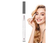 Lápiz de cejas resistente al agua, aspecto natural, lápiz de cejas de larga duración con 4 puntas para mujeres y niñas, práctica herramienta de maquillaje de cejas