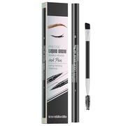 Lápiz de cejas resistente al agua - Producto cosmético de doble cabeza resistente al sudor - Con 2 puntas de horquilla para cejas lápices de color - Para niñas belleza estilo duradero definir
