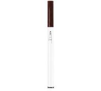 Lápiz de cejas ultrafino de 0, 5 mm y 4 cabezales con microhorquilla, color castaño: lápiz líquido para cejas para trazos precisos similares al cabello, resistente al agua y a las manchas para un aspe