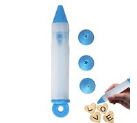 Lápiz de chocolate para hornear - Lápiz decorativo para chocolate derretido, Cake Icing PenSilicon Food Writing Icing Piping Nozzles Cake Decoration for Cake Cookie Cream Baking Tools