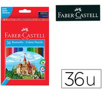 Lápiz de color Faber-Castell C/36 Hexagonal Wood Colors - FABER CASTELL