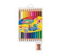 Lápiz de color redondo Jumbo 12 piezas / 24 colores