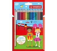 Lápiz de color STABILO color - Estuche con 18 colores