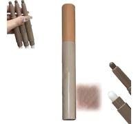Lápiz de contorno de doble punta que no se difumina - Lápiz de contorno de un solo color con pincel, tridimensional natural, no Lápizs de fácil de desmaquillar (03#Cold Gray)