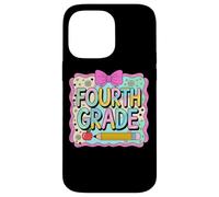 Lápiz de cuarto grado Apple Fun Flowers Carcasa para iPhone 14 Pro Max