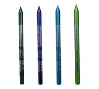 Lápiz de delineador de ojos 4pcs 4 colores perlas a prueba de manchas lápiz de ojos de maquillaje de maquillaje impermeable a prueba de manchas