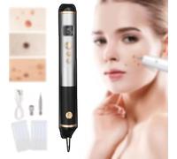 Lápiz De Eliminación De Verrugas Cutáneas,Lápiz De Plasma 2 En 1,15 Niveles,Pantalla Lcd,No Daña La Piel,Ergonómico,Portátil,Recargable Por Usb,Seguro E Indoloro,Para El Cuidado De La Piel