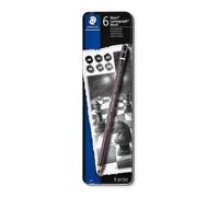 Lápiz de grafito Staedtler Mars Lumograph B Caja de 6 unidades