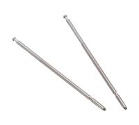 Lápiz de Lápiz óptico, 2pcs de Crema Táctil de Metal Ligero Preciso -Pin -Scratch para el Teléfono para el Teléfono (Silver)