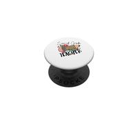 Lápiz de Leopardo de Segundo Grado para Maestra de Segundo Grado PopSockets PopGrip Adhesivo