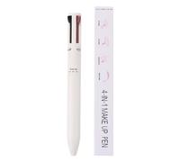 Lápiz de Maquillaje 4 En 1: Delineador de Ojos, Delineador de Cejas, Delineador de Labios Y Lápiz Resaltador | Bolígrafo de Maquillaje Impermeable Para Maquillaje de Ojos, Labios Y Rostro