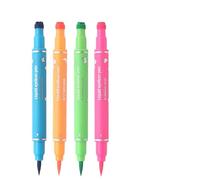Lápiz de maquillaje de ojos, resistente a las manchas, 4 colores, doble cabeza, delineador de ojos, delineador de ojos de larga duración para maquillaje de ojos, regalo cosmético para novia hermana