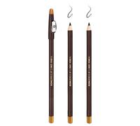 Lápiz de maquillaje para cejas, contorno de larga duración, herramienta cosmética sacapuntas, lápiz de cejas de precisión para mujeres, niñas, pareja, cita, viajero, etapa, viaje, fotografía,