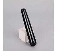 Lápiz de masaje de piedra natural Cristal Mineral Cuarzo Ojo Pluma de acupuntura Gua Sha Yoni Varita Relajante Herramienta de belleza corporal 110 mm Cuidado de la salud-obsidiana