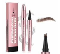 LáPiz De Microblading MáGico Para Cejas 2026,LáPiz De Cejas 3d Resistente Al Agua Con 4 Puntas,Larga DuracióN,Punta Microhorquilla PrecisióN Para Trazos Finos Que Imitan El Vello(05)