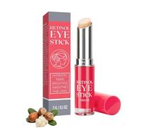 Lápiz de ojos con retinol, crema hidratante antiarrugas para la zona de los ojos, reduce la opacidad y la hinchazón, mejora la elasticidad de la piel y le da un aspecto juvenil (1 unidad, talla única)