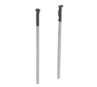 Lápiz de pantalla táctil para teléfono, lápiz táctil de 2 piezas con herramientas para reemplazo (negro)
