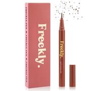 Lápiz de pecas natural 3 en 1, resistente al agua y de secado rápido, pluma falsa con punta fina para un aspecto realista (01# marrón claro)
