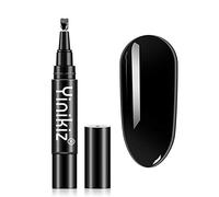 Lápiz de Pintauñas, Gel 3 en 1 Pluma LED/UV Esmalte de Uñas en Gel de Un Solo Paso Sin Necesidad de Capa Superior de Base Bolígrafo para Esmalte de Gel, para Principiantes
