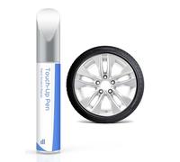 Lápiz de pintura plateado para llantas - Adecuado para BMW, repare usted mismo los daños por bordillos con pintura de color a juego