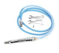 Lápiz de rectificado neumático KP-610, kit de rectificadora de mandril de velocidad ajustable, herramienta de grabado y pulido accionada por aire de 60 000 rpm con mandril y llaves